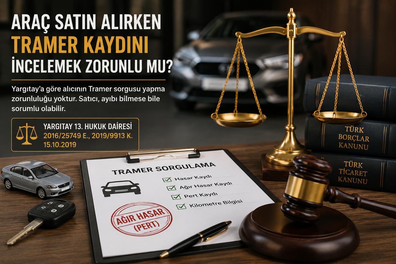Satıcı, Ağır Hasar ve Pert Kaydını Bilmese Bile Sorumlu Olur mu
